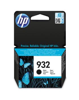 HP 932 Black Standard Capacity Ink Cartridge 9ml for HP OfficeJet 6100/ 6600/ 6700/ 7110/ 7510/ 7612 - CN057AE (CN057AE)