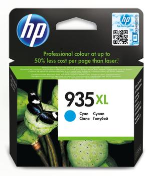 HP 935XL - C2P24AE - 1 x Cyan - Ink cartridge - High Yield - For Officejet 6812, 6815, Officejet Pro 6230, 6230 ePrinter, 6830, 6835 (C2P24AE#BGY)