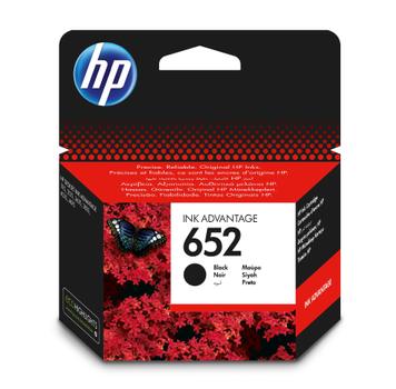 HP 652 - Dye-based sort - original - Ink Advantage - blækpatron - for Deskjet Ink Advantage 2136, Ink Advantage 3636, Ink Advantage 4535, Ink Advantag... (F6V25AE#BHK)