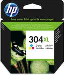 HP Color Inkjet Cartridge No.304XL