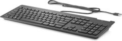 HP Business Slim - Keyboard - with Smart Card reader - USB - black