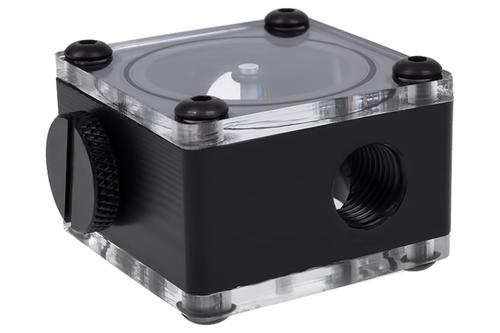 ALPHACOOL Eisfluegel G1/4, Computer kabinet, Pumpe, Sort, Blå, Transparent,  Gul, Acetal, Akrylglas,  32,1 mm, 44,5 mm (17350)
