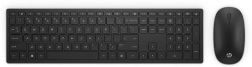 HP Pavilion 800 - Keyboard and mouse set - wireless - UK layout - jet black (4CE99AA#ABU)