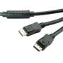 VALUE Kabel DisplayPort v1.2 Active, 15m, Displayport: Han - Displayport: Han, Sort, 4K@60Hz (14.99.3495)