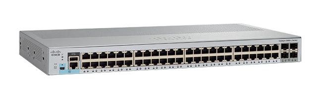 CISCO 48Ts Network Switch, 48 (WS-C2960L-SM-48TS)