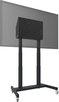 SmartMetals Floor lift on wheels incl. anti-coll. max. 86 inch, 120 kg - BLACK (062.7205B)