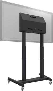 SmartMetals Floor lift on wheels incl. anti-coll. max. 86 inch, 120 kg - BLACK (062.7205B)