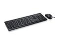 FUJITSU Wireless Keyboard Mouse Set LX410 Nordic Layout Black Optical Mouse 1.600 dpi 2.4 GHz Micro Receiver (S26381-K410-L454)