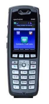 SPECTRALINK 8440 BK Phone w extended battery with LYNC AU EU NZ (2200 37175 101 and 1520 37215 001) (KBK844015)