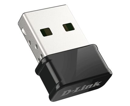 D-LINK AC1300 MU-MIMO Nano USB Adapter - 2.4GHz / 5GHz dual band AC USB adapt (DWA-181)