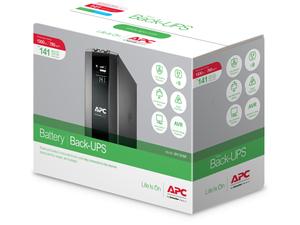 APC BACK UPS PRO BR 1300VA 8 OUTLETS AVR LCD INTERFACE BACK U ACCS (BR1300MI)
