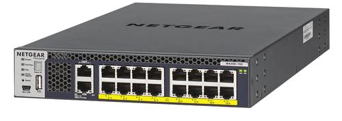NETGEAR MANAGED SWITCH 16X10GBASE-T C APS600W PSU FOR POE              IN WRLS (XSM4316PB-100NES)