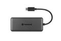 TRANSCEND d 6-in-1 USB Type-C Hub HUB5C - Hub - 2 x USB 3.1 Gen 1 + 1 x USB 3.1 Gen 2 + 1 x USB-C (power delivery) - desktop (TS-HUB5C)