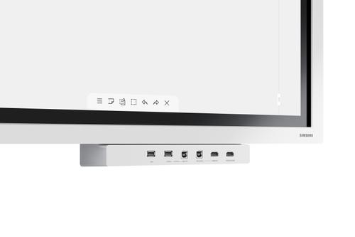 SAMSUNG Flip 2 65 Inch 3840 x 2160 Pixels 4K Ultra HD HDMI USB Interactive Display (LH65WMRWBGCXEN)