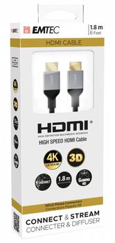 EMTEC Hdmi Cable 1.8 M Hdmi Type A (ECCHAT700HD)