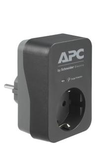 APC Essential SurgeArrest 1 Outlet Black 230V Germany (PME1WB-GR)
