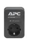 APC Essential SurgeArrest 1 Outlet Black 230V Germany (PME1WB-GR)