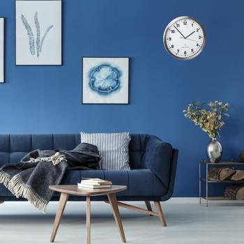 TFA-DOSTMANN TFA Ur Hvid Sølv Analog  (60.3523.02)