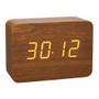 TFA-DOSTMANN TFA 60.2549.08 CLOCCO Alarm Clock  brown (60.2549.08)