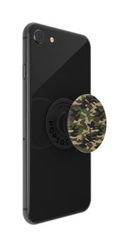 POPSOCKETS Woodland Camo Avtagbart Grip med stativfunksjon (801986)