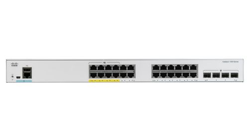 CISCO CATALYST 1000 24PORT GE FULL POE 4X1G SFP CPNT (C1000-24FP-4G-L)