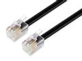EQUIP Telephone Cable 3 M Black