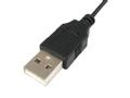 EQUIP Optische Maus USB Kabel, Links und Rechtshänder schwarz (245107)