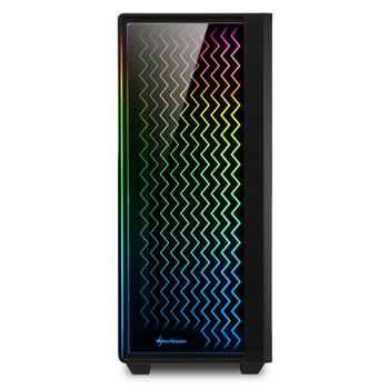 SHARKOON RGB LIT 200 ATX GEHAEUSE CBNT (4044951028160)