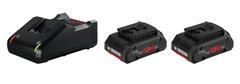 BOSCH Starter Set Standard 2x ProCORE18V 4.0Ah + GAL 18V-40