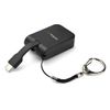 STARTECH PORTABLE USB C TO VGA ADAPTER QUICK-CONNECT KEYCHAIN 1080P PERP (CDP2VGAFC)
