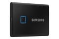 SAMSUNG Portable SSD T7 Touch 1TB extern USB 3.2 Gen.2 black metallic (MU-PC1T0K/WW)
