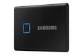 SAMSUNG 500GB T7 Touch USB C Black External Solid State Drive (MU-PC500K/WW)