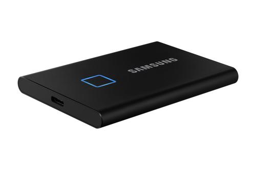 SAMSUNG Portable SSD T7 Touch 500GB -  (MU-PC500K/WW)
