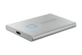 SAMSUNG Portable SSD T7 Touch 500GB extern USB 3.2 Gen.2 metallic silver (MU-PC500S/WW)