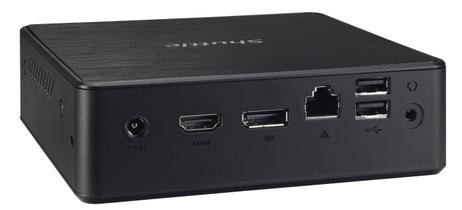 SHUTTLE XPC nano NC10U - mini-PC - Celeron 4205U 1.8 GHz - 0 GB - uten HDD (NC10U)