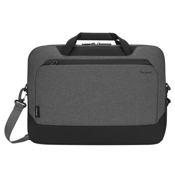 TARGUS Cypress Briefcase with EcoSmart - Notebook carrying case - 15.6" - grey (TBT92602GL)