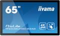 IIYAMA Kosketusnäyttö, kapasitiivinen - 65inch PCAP Anti-glare Bezel Free 50-Points Touch Screen, 3840x2160 (4K), IPS pa