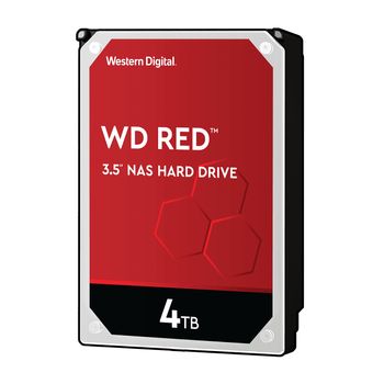 WESTERN DIGITAL WD Red NAS Hard Drive WD40EFAX - Hard drive - 4 TB - internal - 3.5" - SATA 6Gb/s - 5400 rpm - buffer: 256 MB (WD40EFAX)
