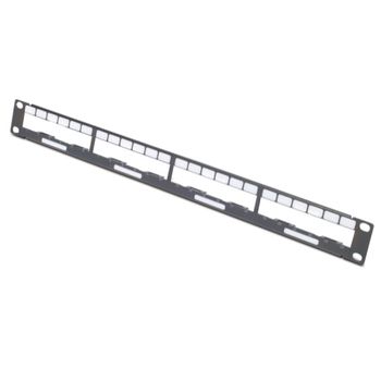 APC Data Distribution 1U Panel, Holds 4 each Data Distribution Cables for a Total of 24 Ports (AR8451)