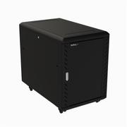 STARTECH 15U SERVER RACK CABINET INCLUDES CASTERS LEVELING FEET RACK