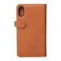 BUFFALO Wallet Cognac Læder Til 3 kort iPhone XS MAX (658566)