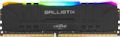 CRUCIAL Ballistix RGB - DDR4 - sats - 16 GB: 2 x 8 GB - DIMM 288-pin - 3200 MHz / PC4-25600 - CL16 - 1.35 V - ej buffrad - icke ECC - svart