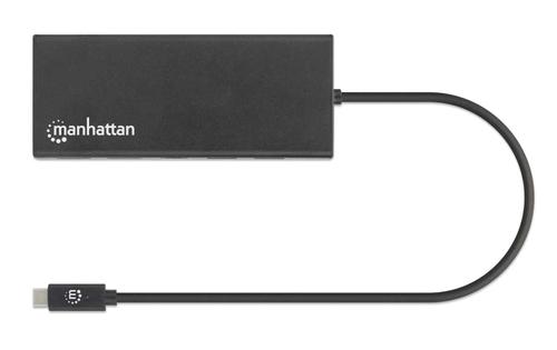 MANHATTAN Usb-C Dock/Hub, Ports (X6):  (152747)