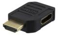 DELTACO HDMI adapter HDMI Black