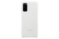 SAMSUNG Silicone Cover S20, White Silicone Cover Galaxy S20