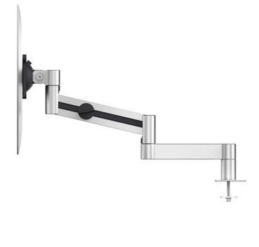 DURABLE Monitorhalterung m Arm 1 Monitor Tischdurchf Silber (508423)
