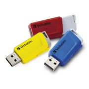 VERBATIM USB-Stick 3x 16GB Verbatim 3.2 Store'n Click Gen1 ro,bl,gb extern retail