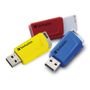 VERBATIM Store N Click USB 3.0 3x 16GB Red, Blue & Yellow