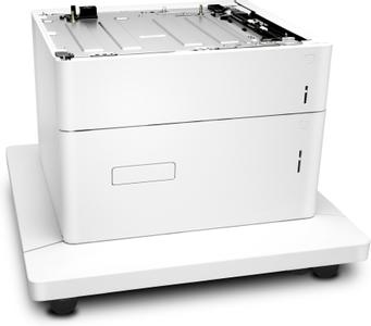 HP Paper Feeder and Stand - Skrivarstativ med pappersmatare - 2550 ark i 2 fack - för Color LaserJet Enterprise M652dn, M652n, M653dn (P1B12A)