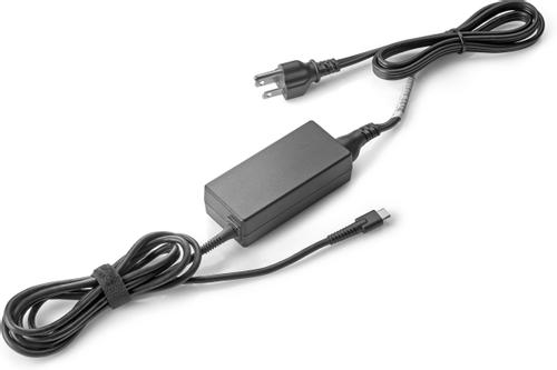 HP 45W USB-C LC Power Adapter (EN) (1MZ01AA#ABB)